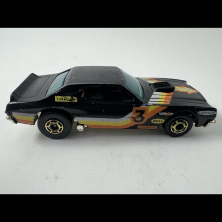 Hot Wheels Stocker delivers full-throttle oval-track excitement with a wide body, race graphics, and powerful stance built for speed.