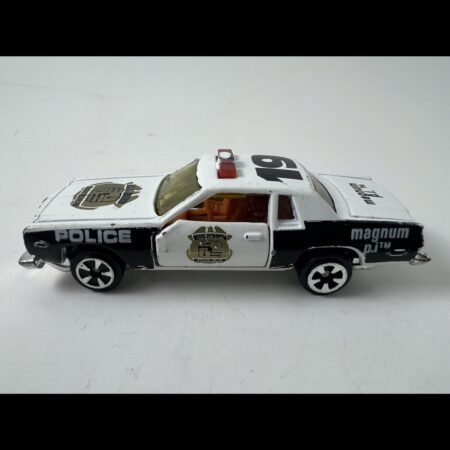 Vintage 1981 Kidco Tough Wheels Magnum PI Honolulu Police Car  #19 Doors Open