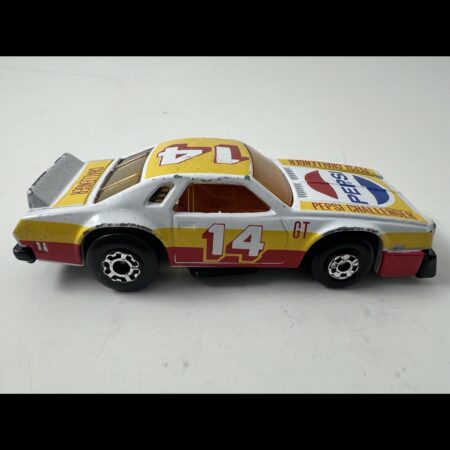 Matchbox Vintage Mattel 1980 Superfast Chevy Pro Stocker Pepsi Challenger