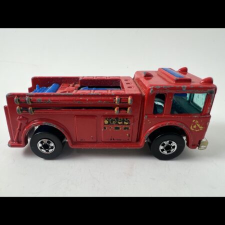 1976 Vintage Hot Wheels Mattel Red Fire Eater Truck Diecast Malaysia