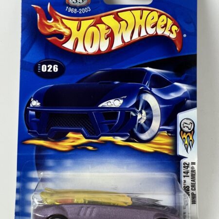 Hot Wheels 2003 First Editions Whip Creamer II PURPLE #026 Metal 14/42 NIP