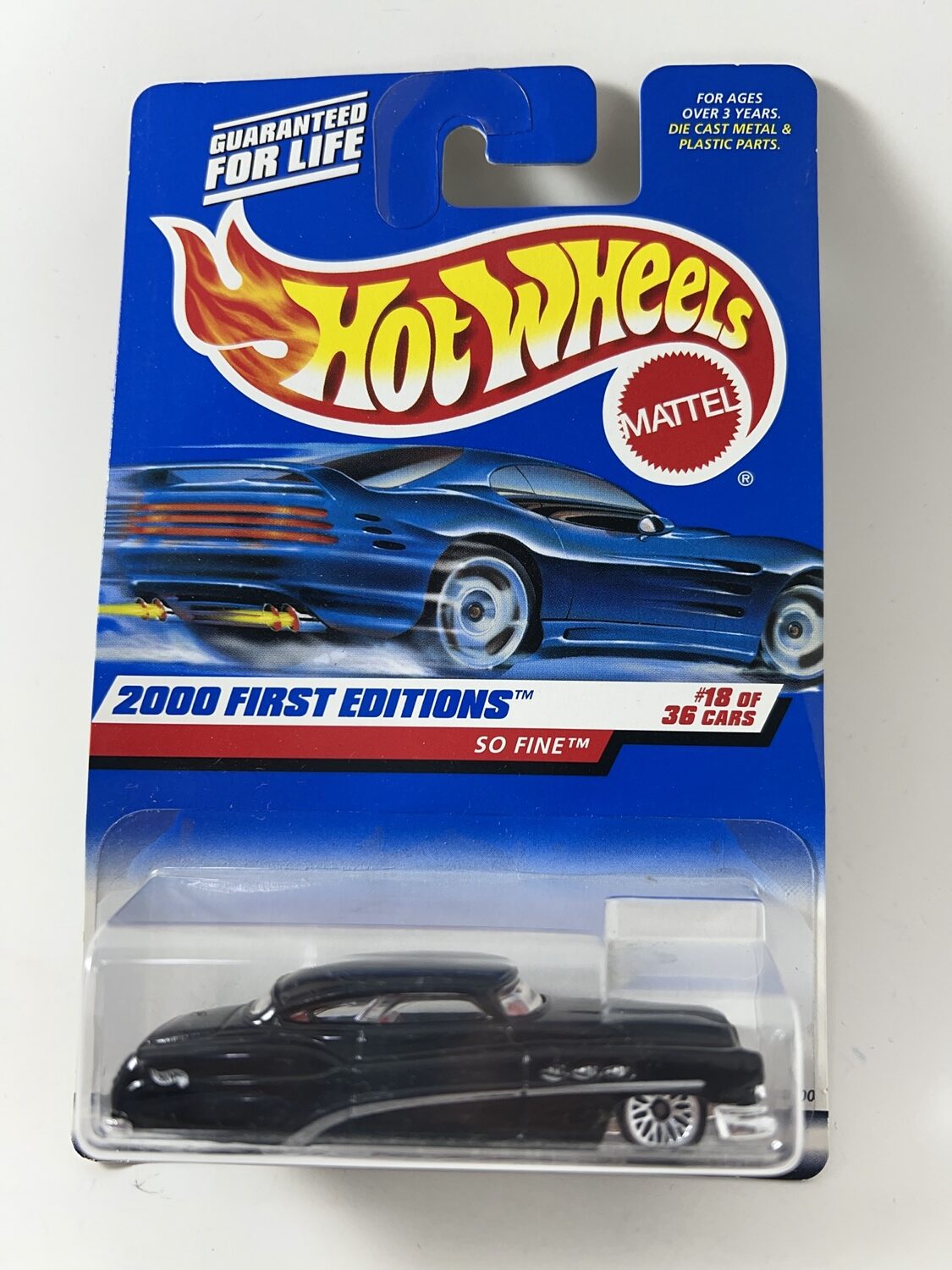 Hot Wheels diecast car 04HW308 in original card packaging for collectors