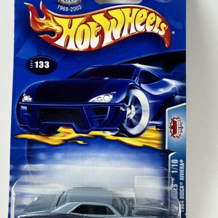 2002 Mattel Hot Wheels 1964 Buick Riviera #133 1/10 (Pride Rides) Blue