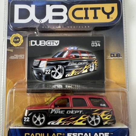 Jada Toys Dub City Cadillac Escalade Fire Dept #034 1:64 Diecast
