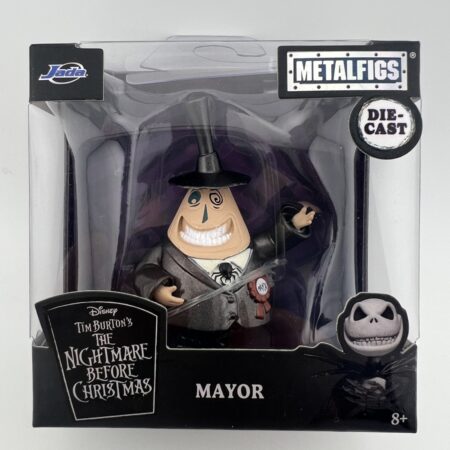 metalfigs nightmare before christmas mayor figure in packaging die cast collectible toy
