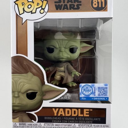 Funko Pop Star Wars Yaddle bobblehead figure number 811 in original box from Tales of the Jedi series collectible vinyl figure