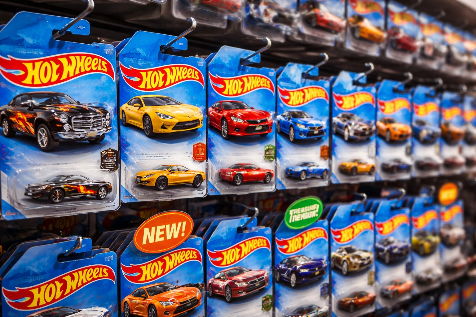Organized Hot Wheels collection display showing multiple SKUs and structured inventory system Why I Started Collecting Hot Wheels
