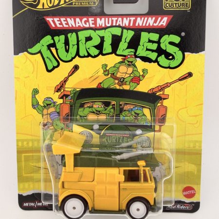 Hot Wheels Teenage Mutant Ninja Turtles Party Wagon Pop Culture Premium diecast in packaging